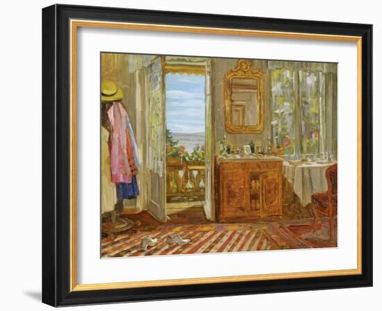 Interieur am Starnbernger See. 1912-Wilhelm Trübner-Framed Giclee Print