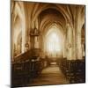 Intérieur d'église-null-Mounted Giclee Print