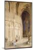 Intérieur de la cathédrale de Chartres-James Roberts-Mounted Giclee Print