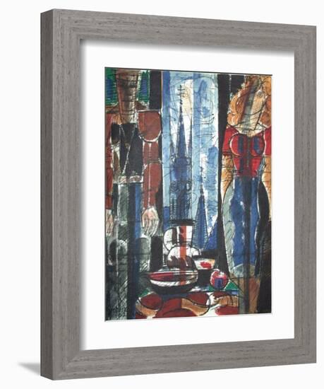 Interieur Flamand-Marcel Gromaire-Framed Collectable Print