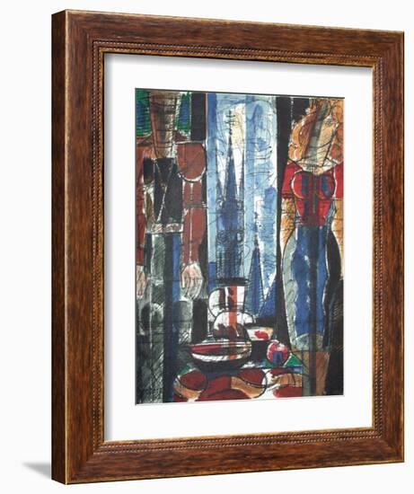 Interieur Flamand-Marcel Gromaire-Framed Collectable Print