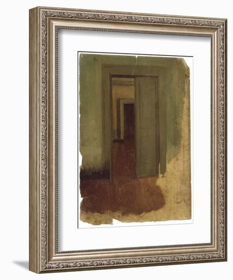 Intérieur-Edgar Degas-Framed Giclee Print