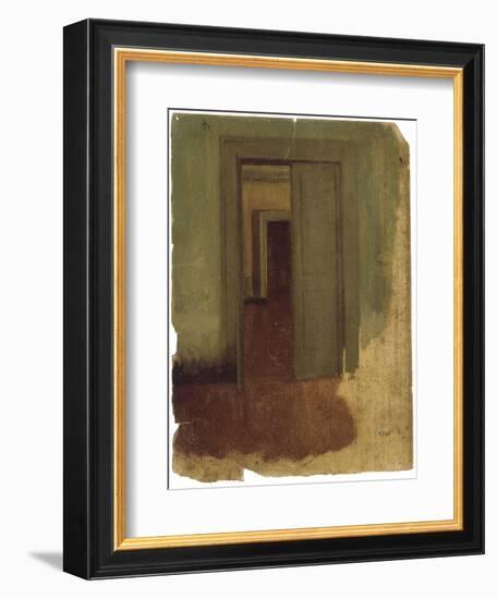 Intérieur-Edgar Degas-Framed Giclee Print