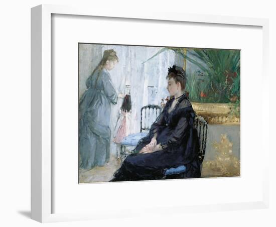 Interior, 1872-Berthe Morisot-Framed Giclee Print