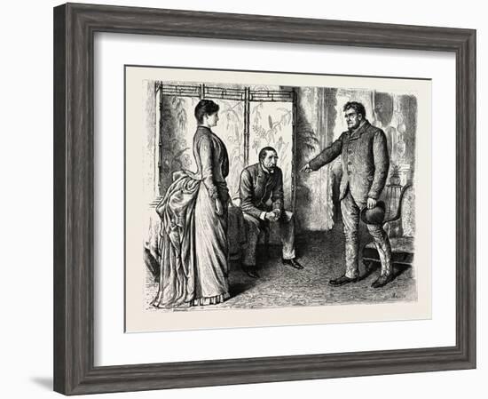 Interior, 1888-George L. Du Maurier-Framed Giclee Print