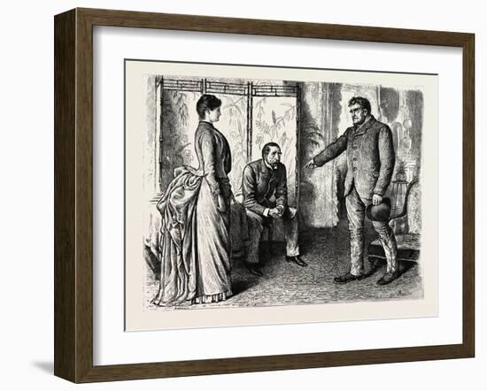 Interior, 1888-George L. Du Maurier-Framed Giclee Print