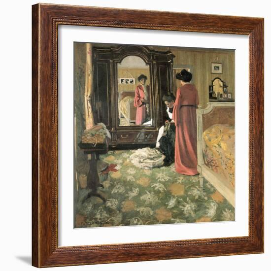 Interior, 1903-1904-Felix Edouard Vallotton-Framed Giclee Print
