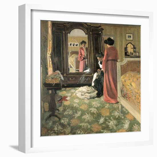 Interior, 1903-1904-Felix Edouard Vallotton-Framed Giclee Print