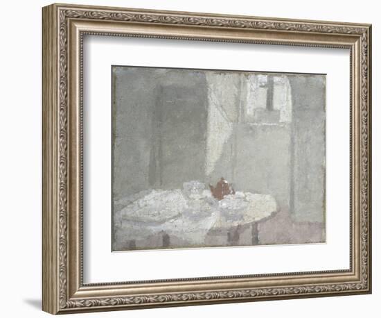 Interior, 1924 (Oil on Canvas)-Gwen John-Framed Giclee Print