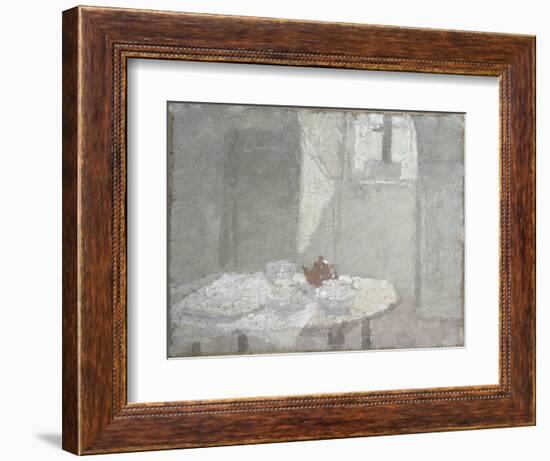 Interior, 1924 (Oil on Canvas)-Gwen John-Framed Giclee Print