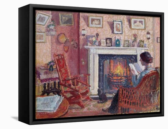 Interior, 31 Mornington Crescent-Spencer Frederick Gore-Framed Premier Image Canvas