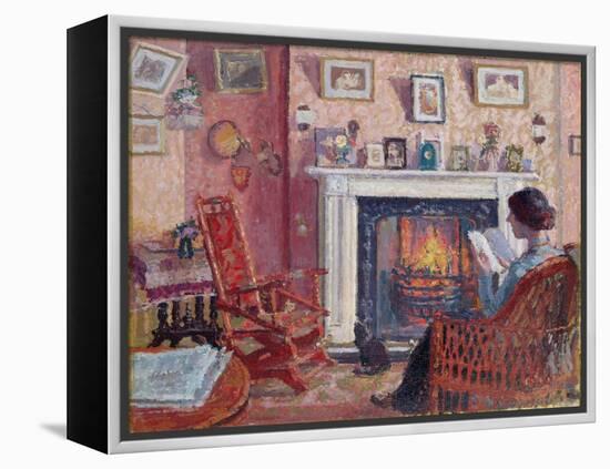 Interior, 31 Mornington Crescent-Spencer Frederick Gore-Framed Premier Image Canvas