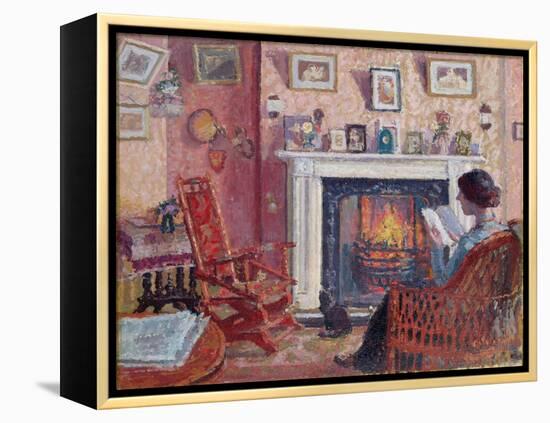 Interior, 31 Mornington Crescent-Spencer Frederick Gore-Framed Premier Image Canvas