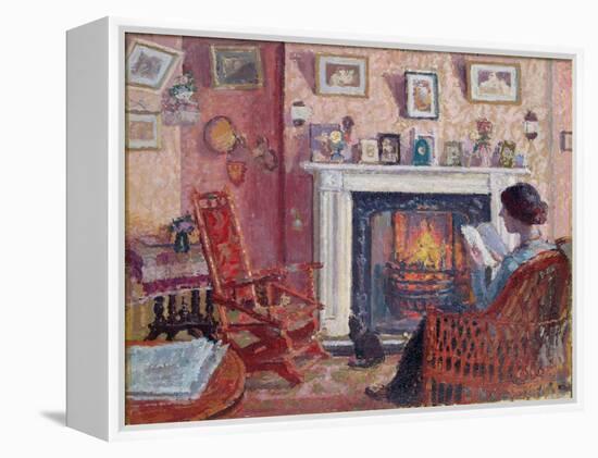 Interior, 31 Mornington Crescent-Spencer Frederick Gore-Framed Premier Image Canvas