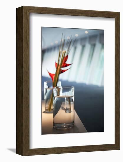 Interior Architectural Detail of Link Bridge in Yas Viceroy Abu Dhabi Hotel, Located in Yas West-Cahir Davitt-Framed Photographic Print