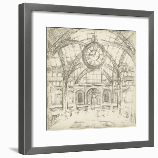 Interior Architectural Study I-Ethan Harper-Framed Premium Giclee Print