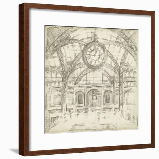 Interior Architectural Study I-Ethan Harper-Framed Premium Giclee Print