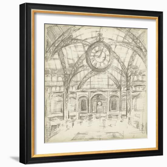 Interior Architectural Study I-Ethan Harper-Framed Premium Giclee Print