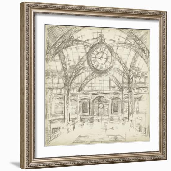 Interior Architectural Study I-Ethan Harper-Framed Art Print