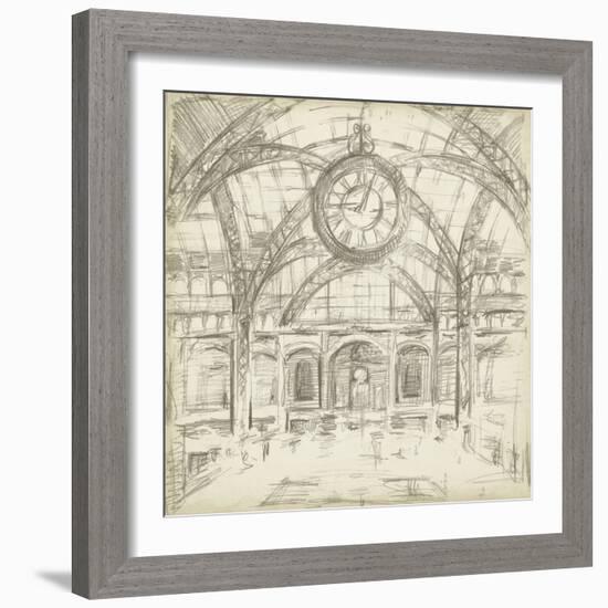 Interior Architectural Study I-Ethan Harper-Framed Art Print