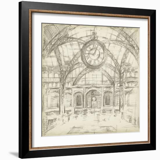 Interior Architectural Study I-Ethan Harper-Framed Art Print