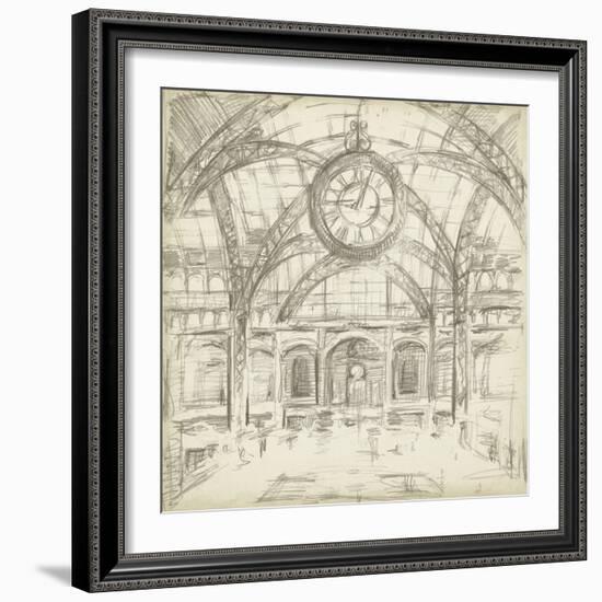 Interior Architectural Study I-Ethan Harper-Framed Art Print