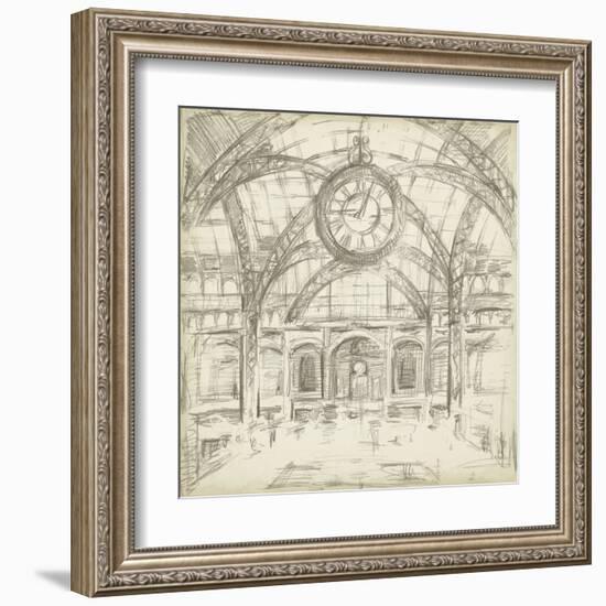 Interior Architectural Study I-Ethan Harper-Framed Art Print