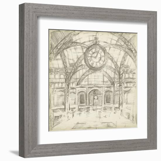 Interior Architectural Study I-Ethan Harper-Framed Art Print