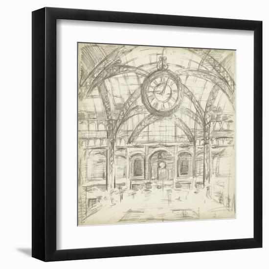 Interior Architectural Study I-Ethan Harper-Framed Art Print