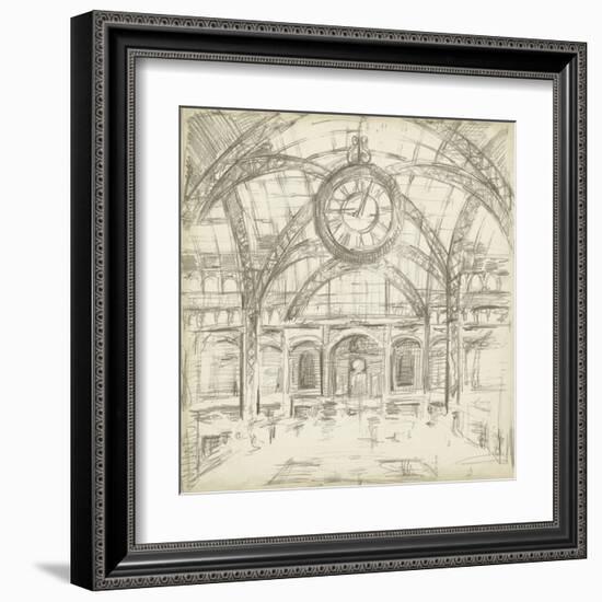 Interior Architectural Study I-Ethan Harper-Framed Art Print