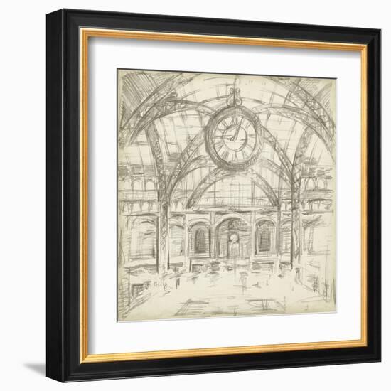 Interior Architectural Study I-Ethan Harper-Framed Art Print