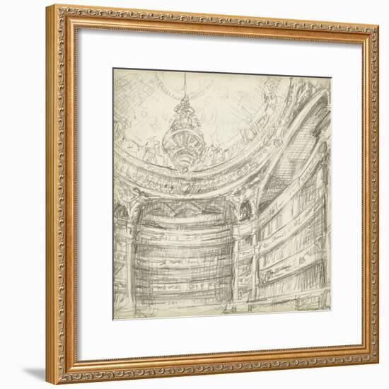 Interior Architectural Study II-Ethan Harper-Framed Premium Giclee Print