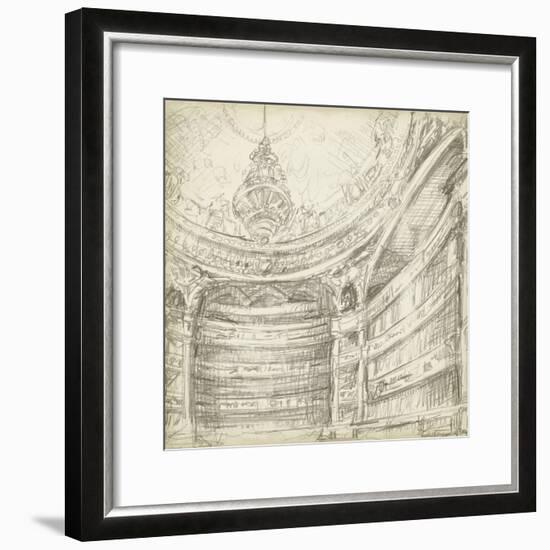 Interior Architectural Study II-Ethan Harper-Framed Premium Giclee Print