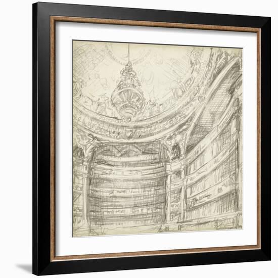 Interior Architectural Study II-Ethan Harper-Framed Art Print