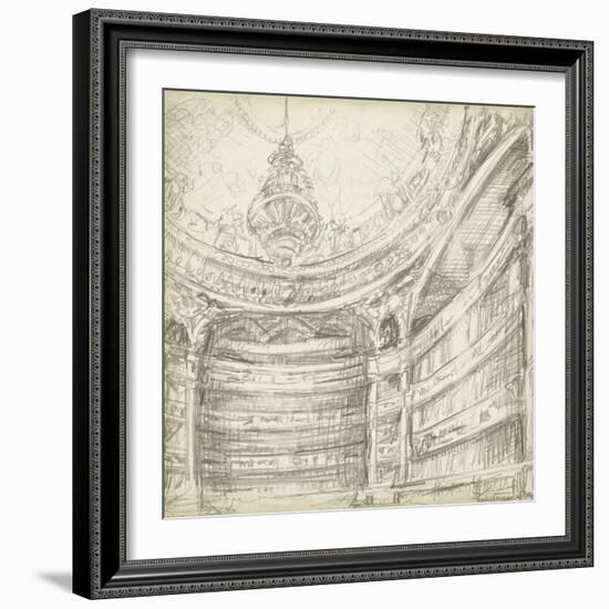 Interior Architectural Study II-Ethan Harper-Framed Art Print