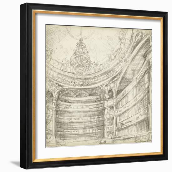 Interior Architectural Study II-Ethan Harper-Framed Art Print