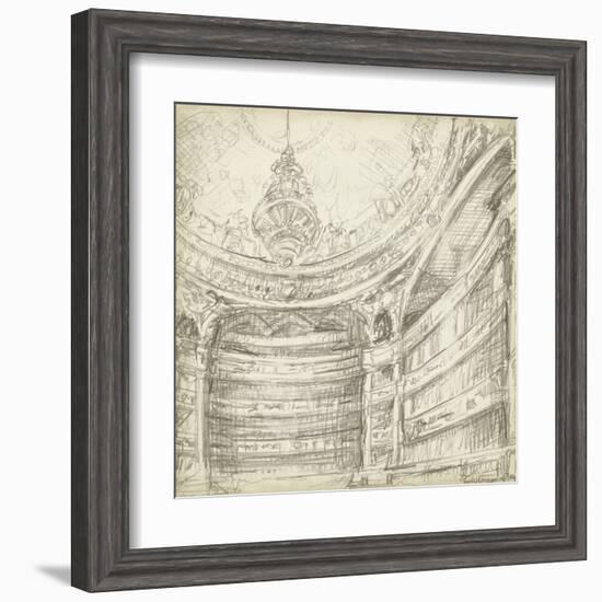 Interior Architectural Study II-Ethan Harper-Framed Art Print