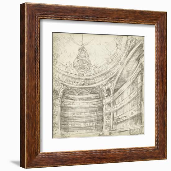 Interior Architectural Study II-Ethan Harper-Framed Art Print