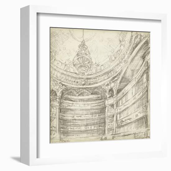 Interior Architectural Study II-Ethan Harper-Framed Art Print