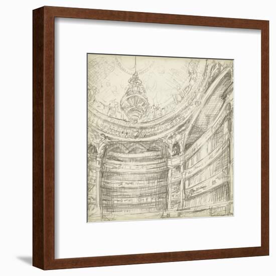 Interior Architectural Study II-Ethan Harper-Framed Art Print