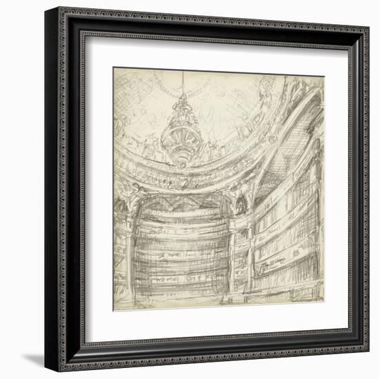 Interior Architectural Study II-Ethan Harper-Framed Art Print