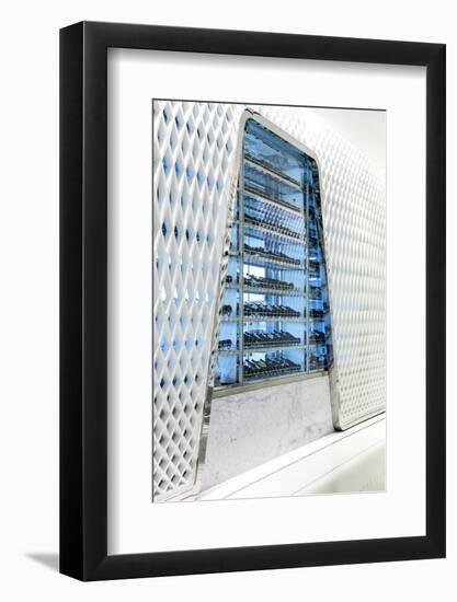 Interior Architectural Win Rack Wall Detail in the Yas Viceroy Abu Dhabi Hotel, Located in Yas West-Cahir Davitt-Framed Photographic Print