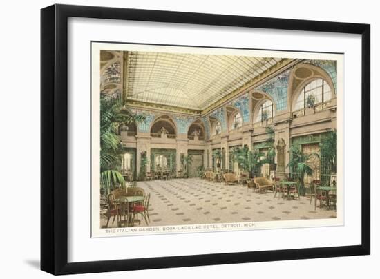 Interior, Book Cadillac Hotel, Detroit, Michigan-null-Framed Art Print