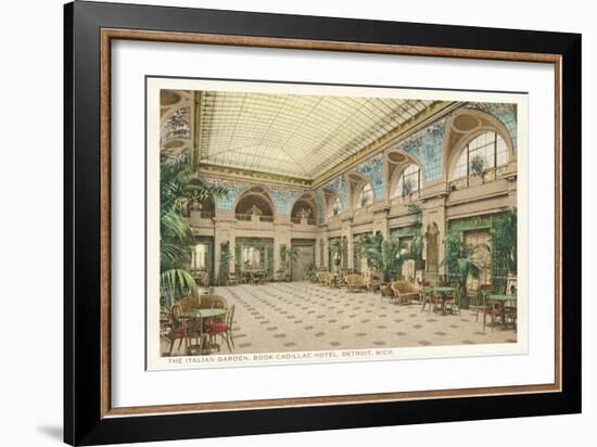 Interior, Book Cadillac Hotel, Detroit, Michigan-null-Framed Art Print