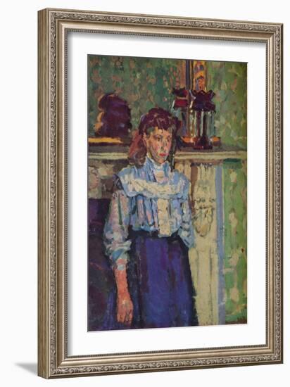 'Interior', c19th century-Harold Gilman-Framed Giclee Print