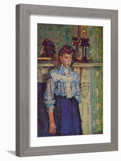 'Interior', c19th century-Harold Gilman-Framed Giclee Print