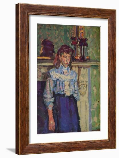 'Interior', c19th century-Harold Gilman-Framed Giclee Print