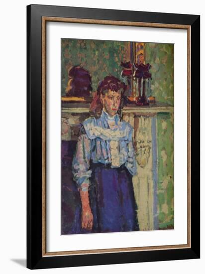 'Interior', c19th century-Harold Gilman-Framed Giclee Print