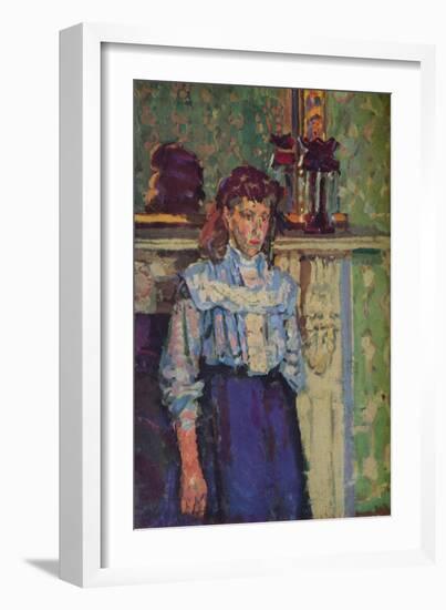 'Interior', c19th century-Harold Gilman-Framed Giclee Print