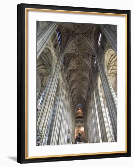 Interior, Canterbury Cathedral, Canterbury, Kent-Ethel Davies-Framed Photographic Print